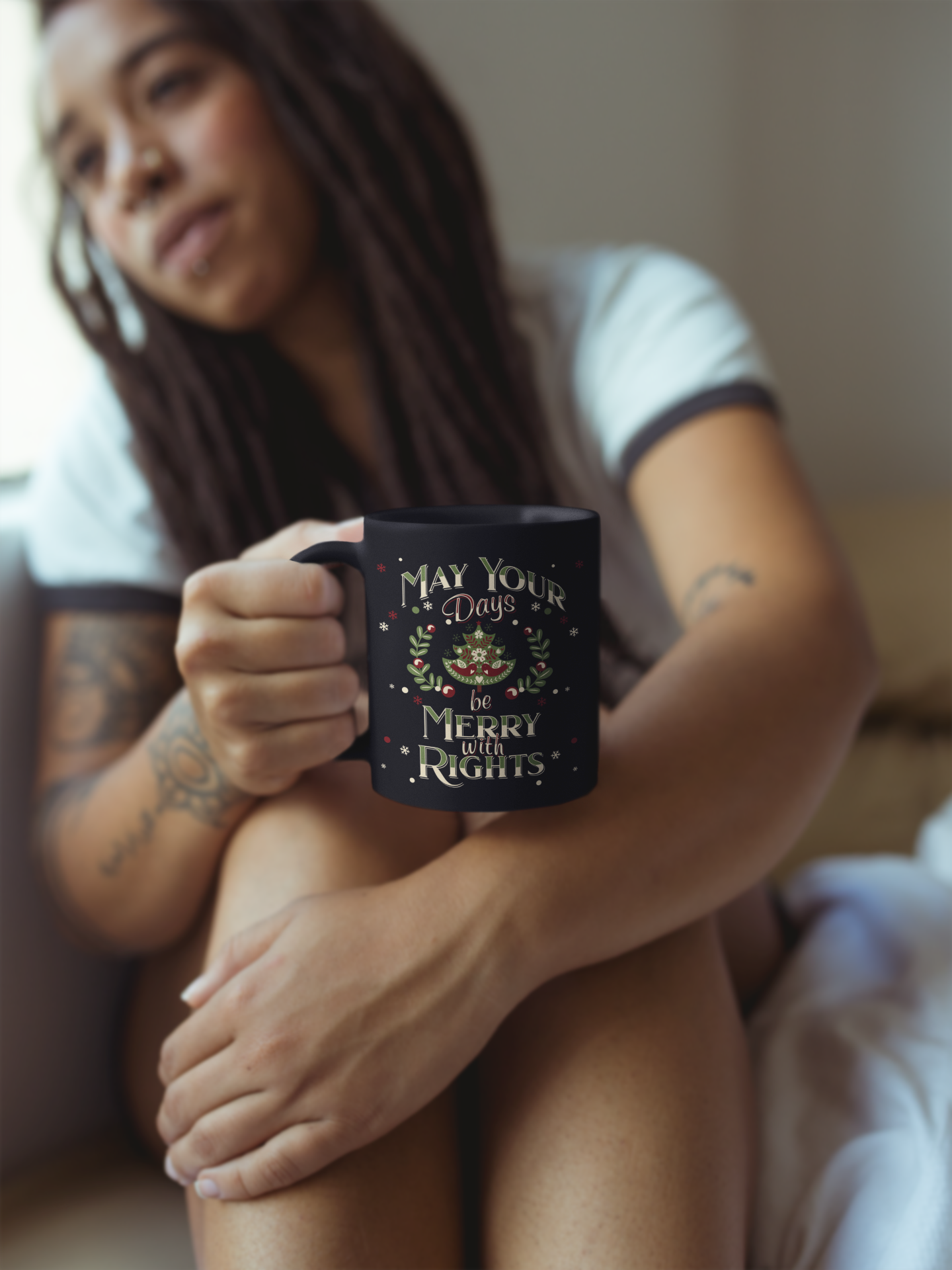 May Your Days Be Merry With Rights | Mug