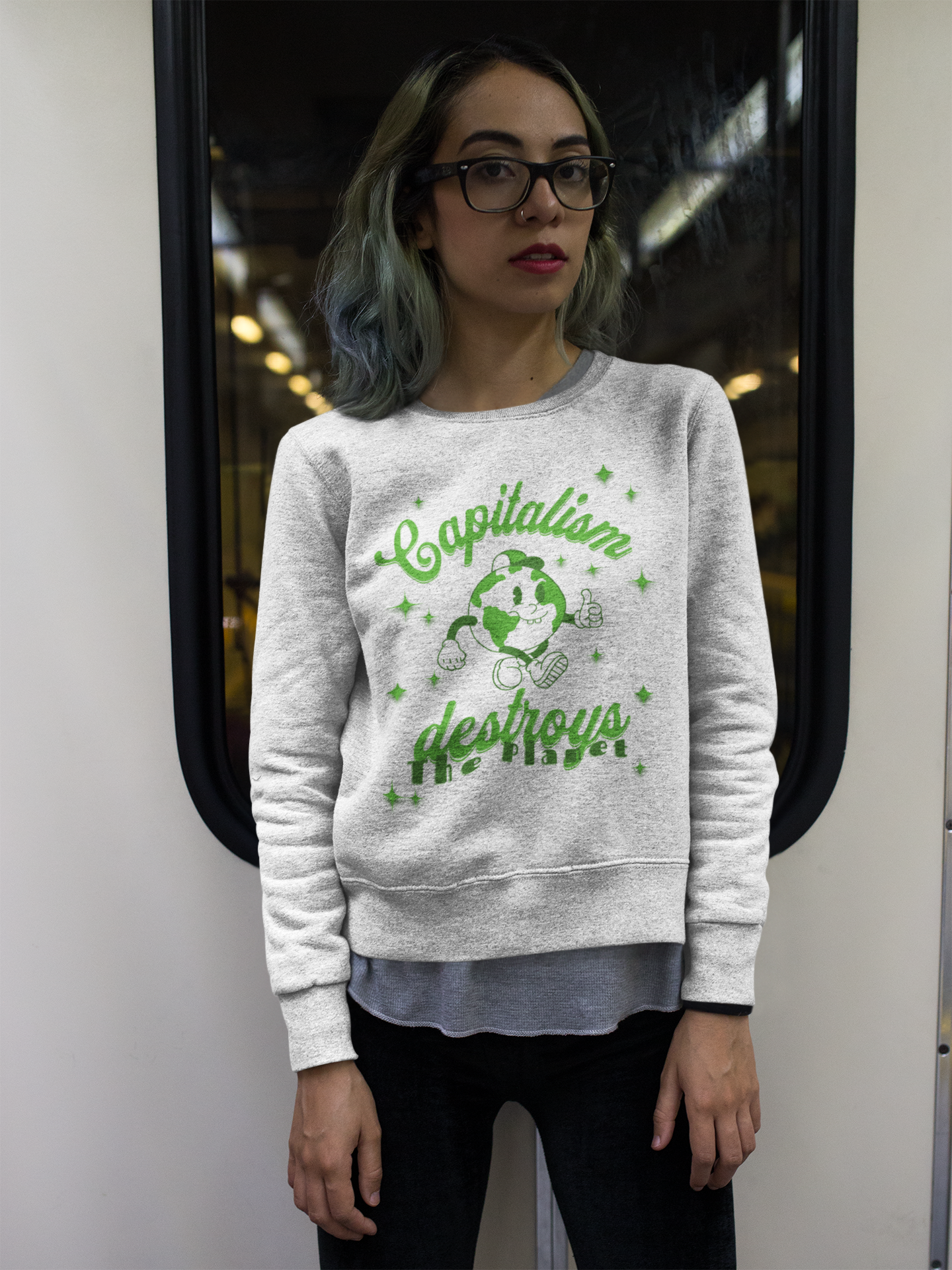 Capitalism Destroys The Planet | Sweatshirt