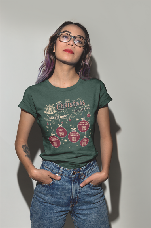 Abolish ICE Christmas | Unisex Tee