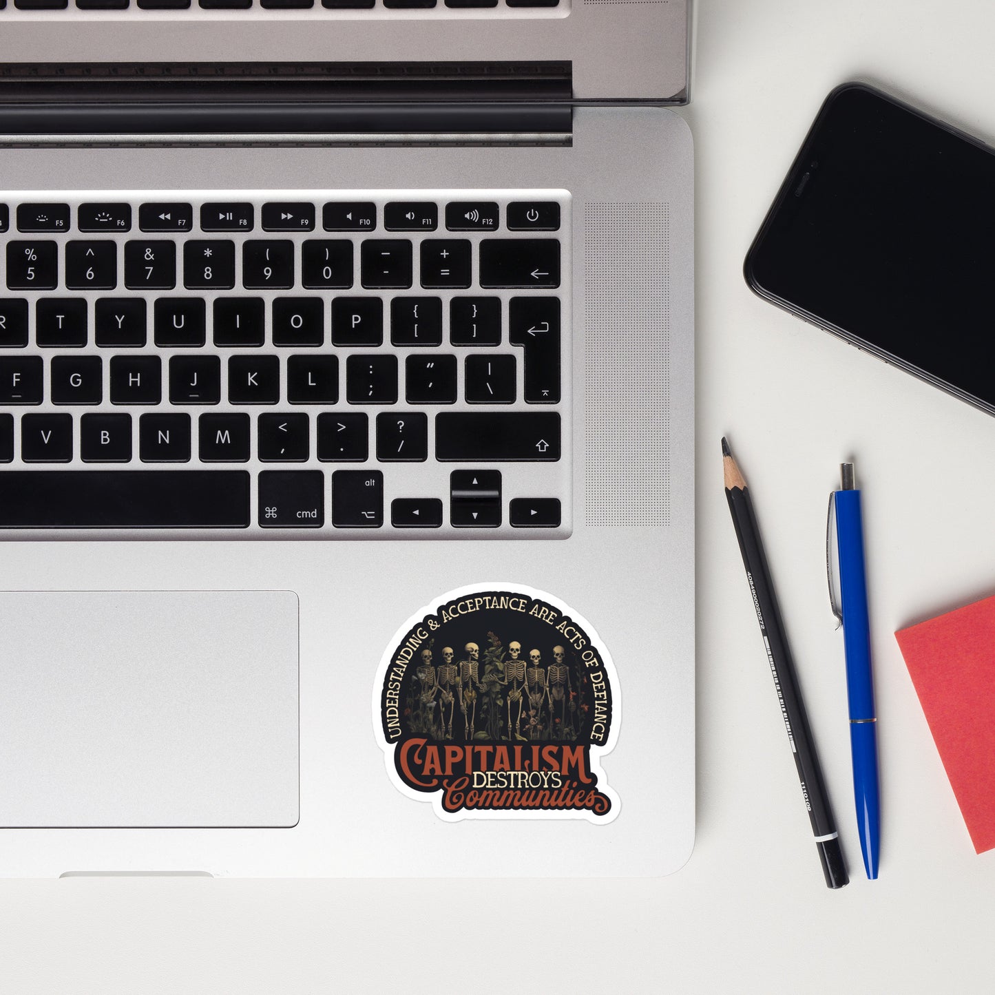 Capitalism Destroys Communities | Sticker