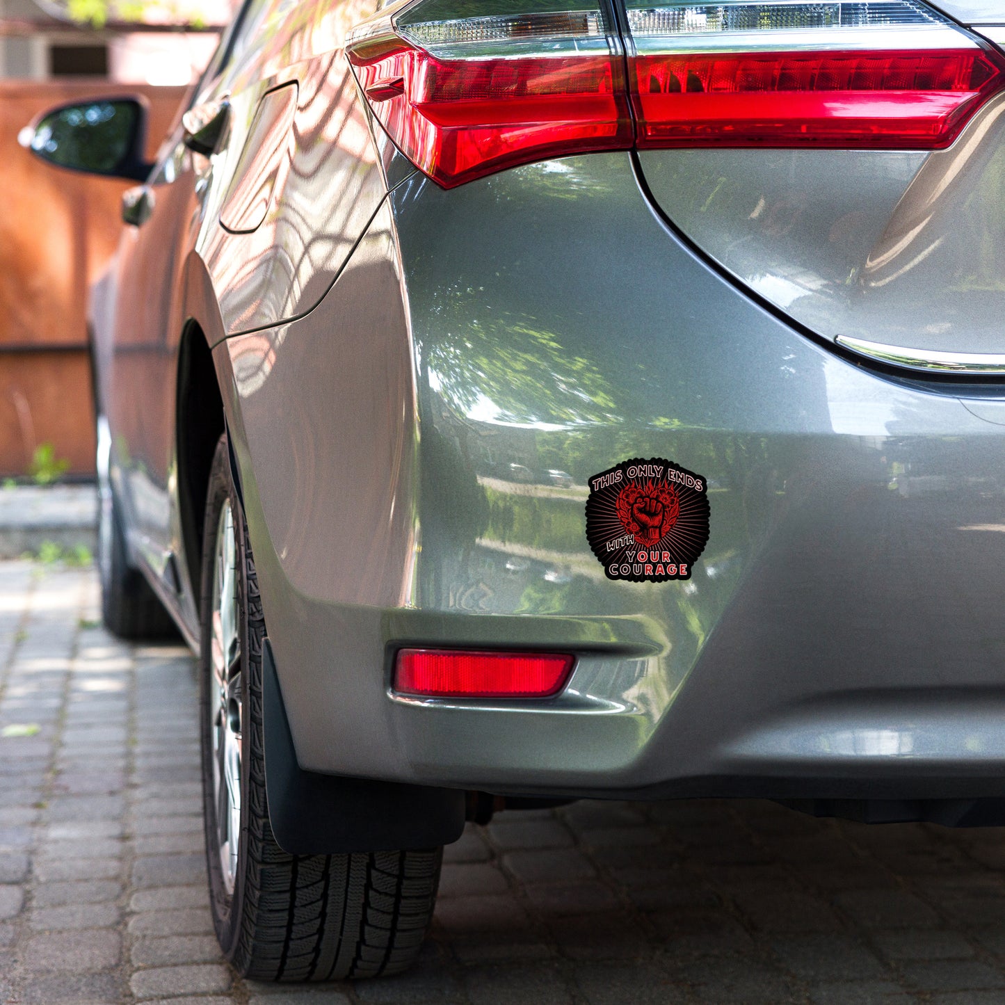 Your Courage Our Rage | Sticker