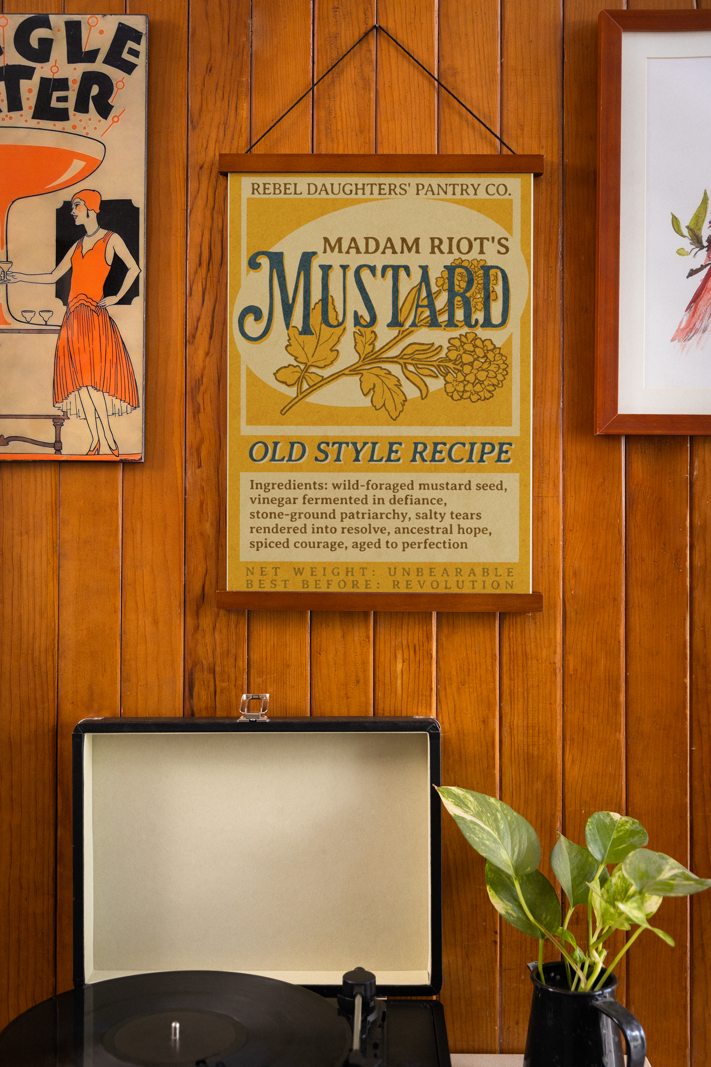 Feminist Mustard | Poster