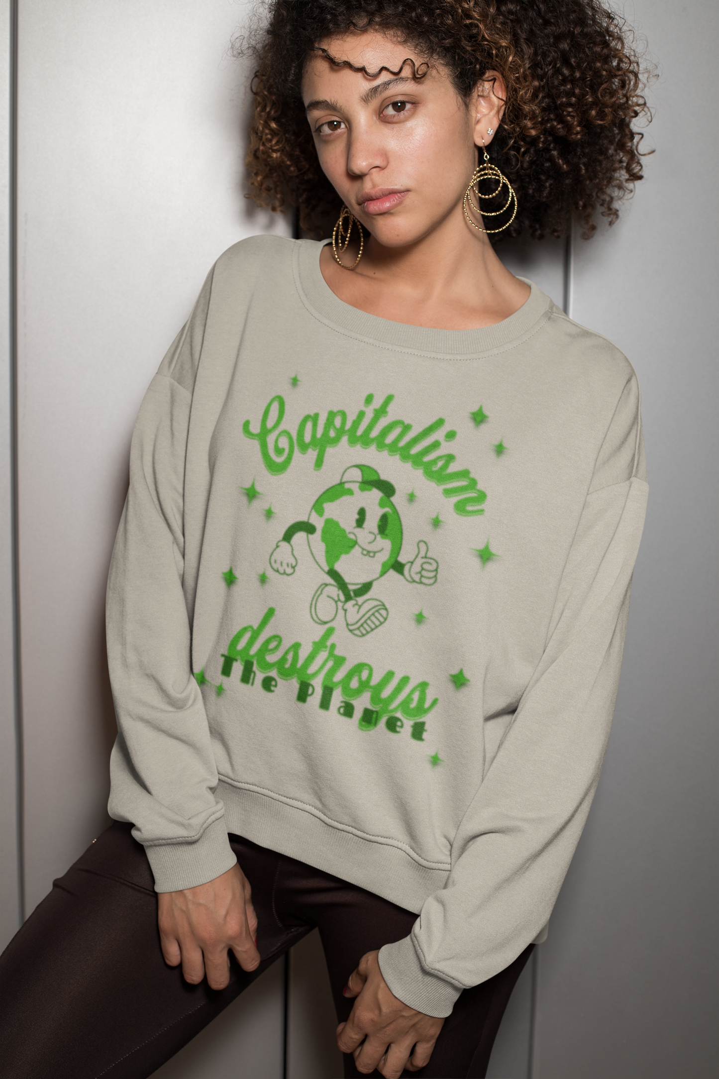Capitalism Destroys The Planet | Sweatshirt
