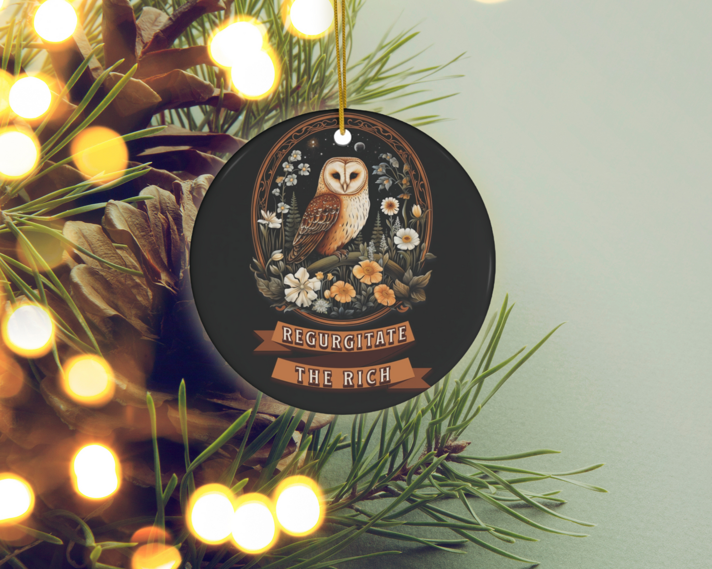 Regurgitate The Rich | Ornament