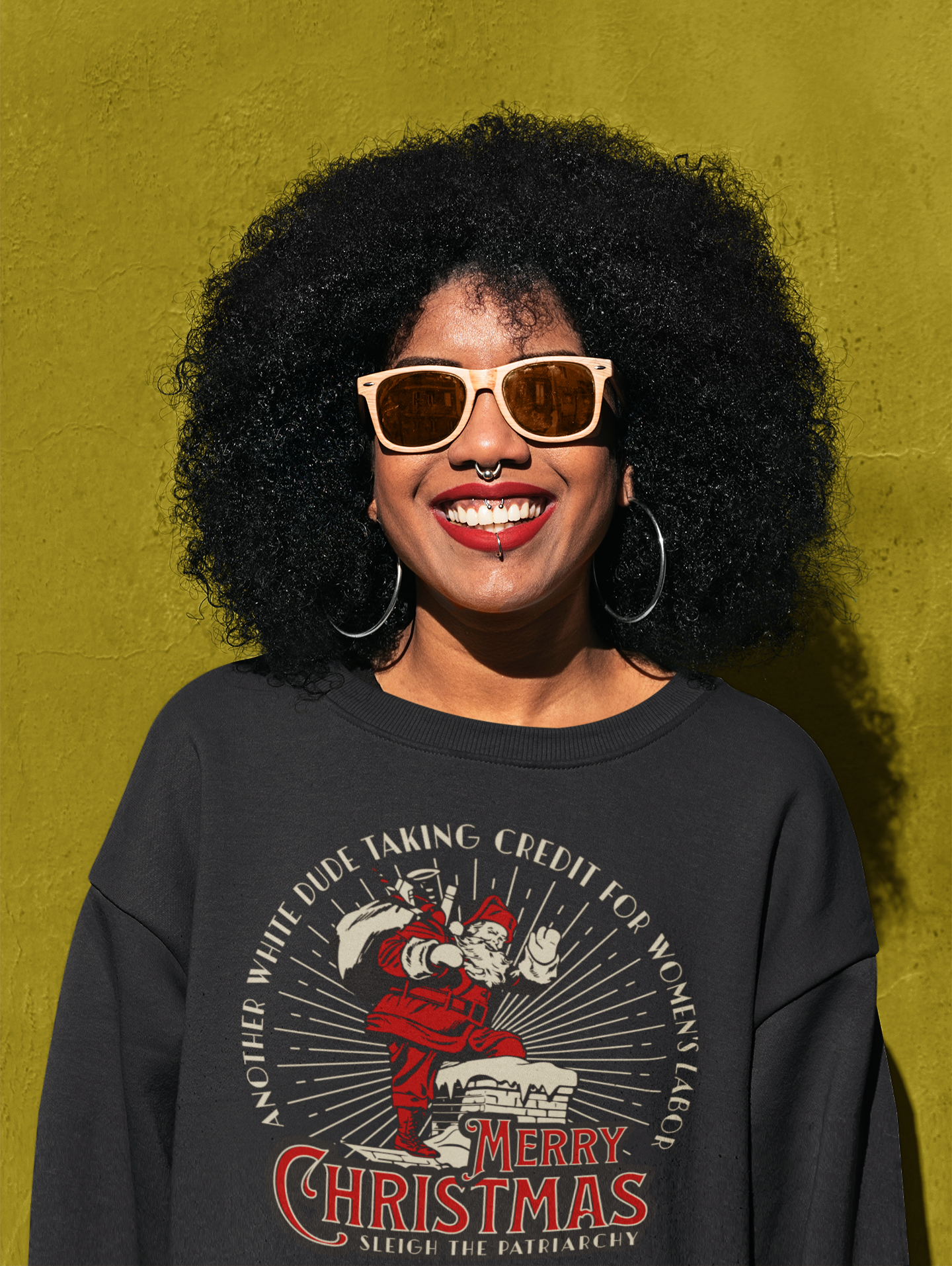 Sleigh The Patriarchy | Sweatshirt