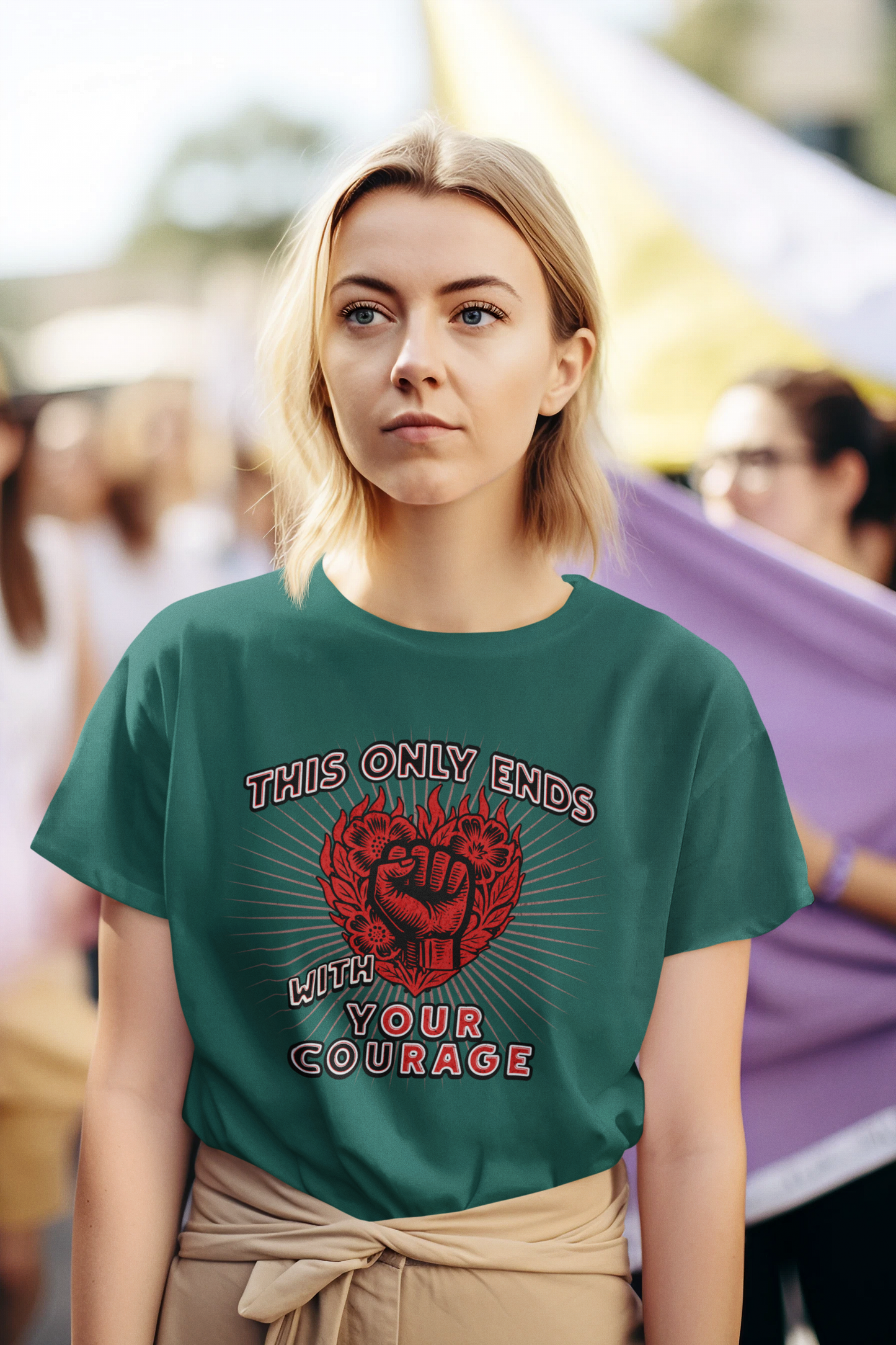 Your Courage Our Rage | Unisex Tee