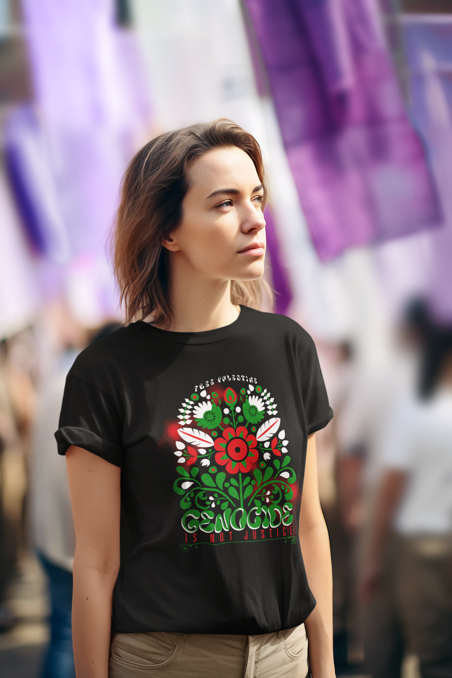 Genocide Is Not Justice | Unisex Shirt