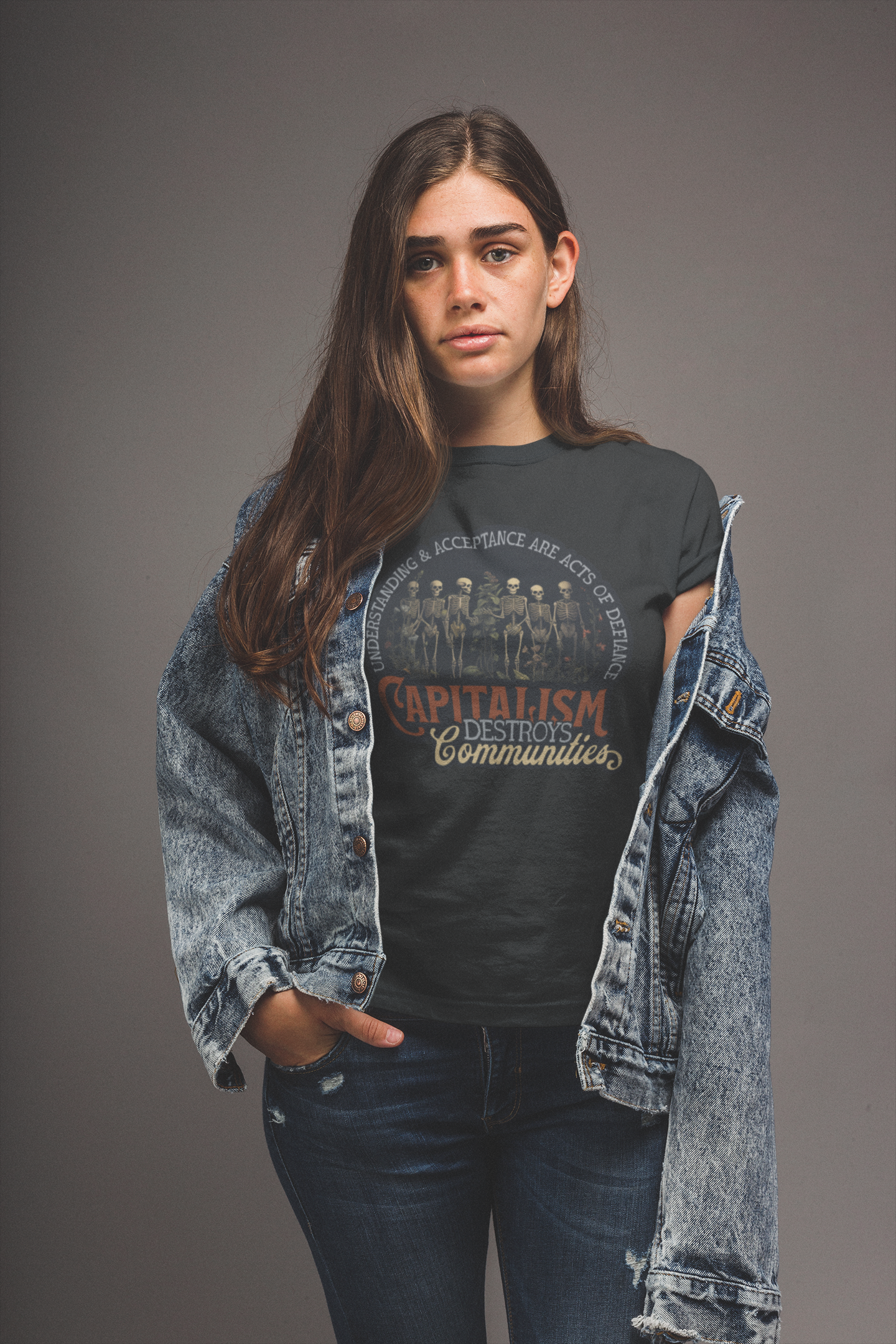 Capitalism Destroys Communities | Women's Tee