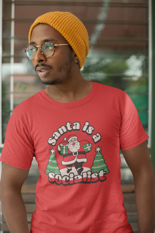Santa Is A Socialist Shirt | Unisex Tee