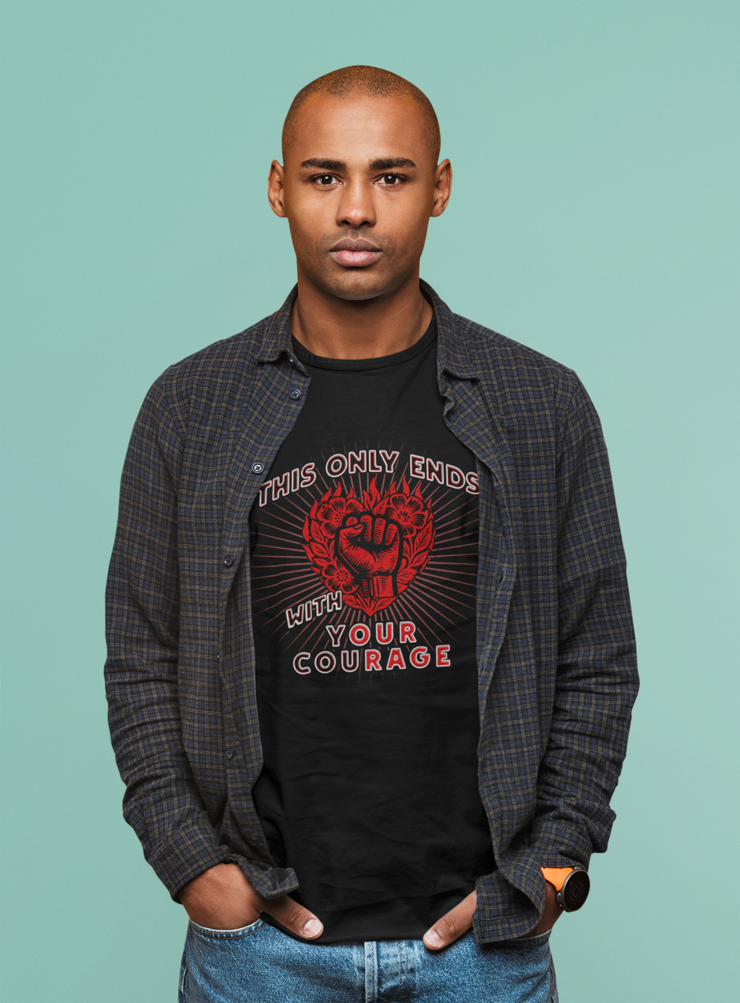 Your Courage Our Rage | Unisex Tee