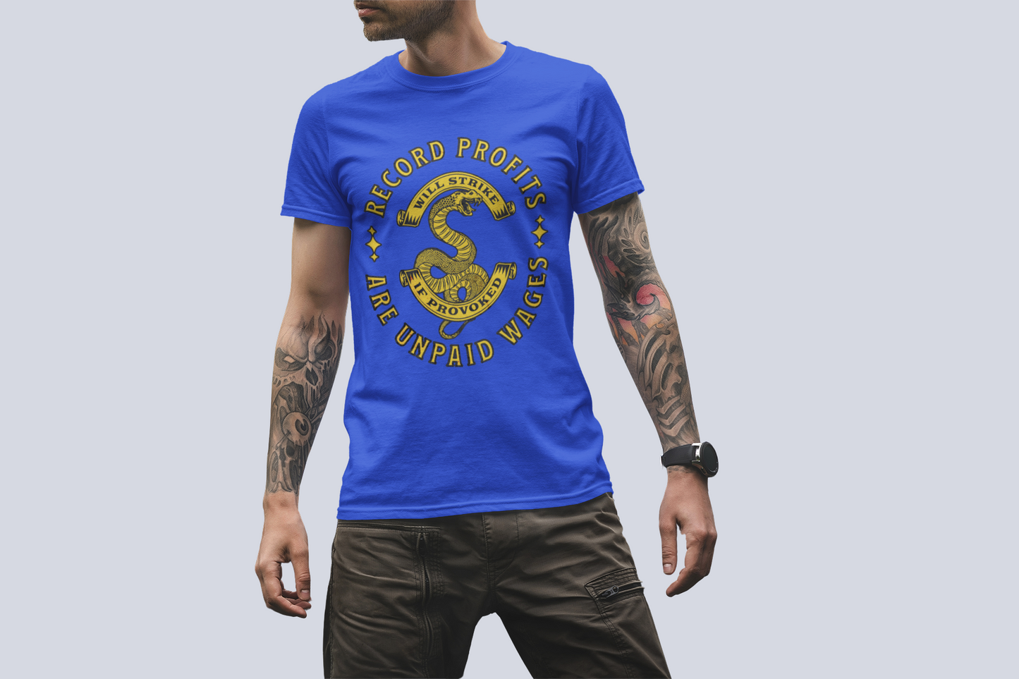 Record Profits Are Unpaid Wages | Unisex Tee